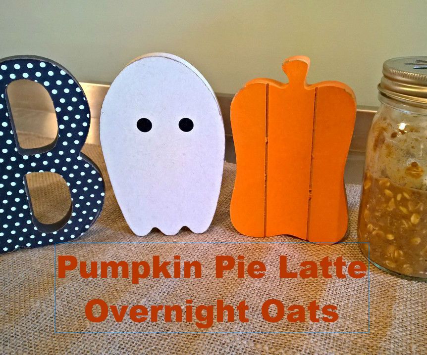 Pumpkin Spice Latte Overnight Oats