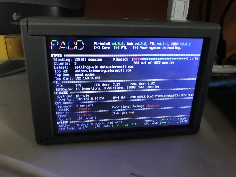 PiHole Ad Blocker With 3.5