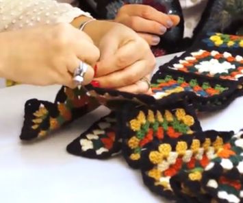 Knitted Woman Vest