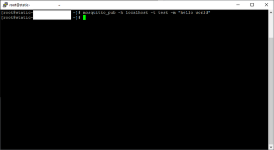 Testing Mosquitto Installation