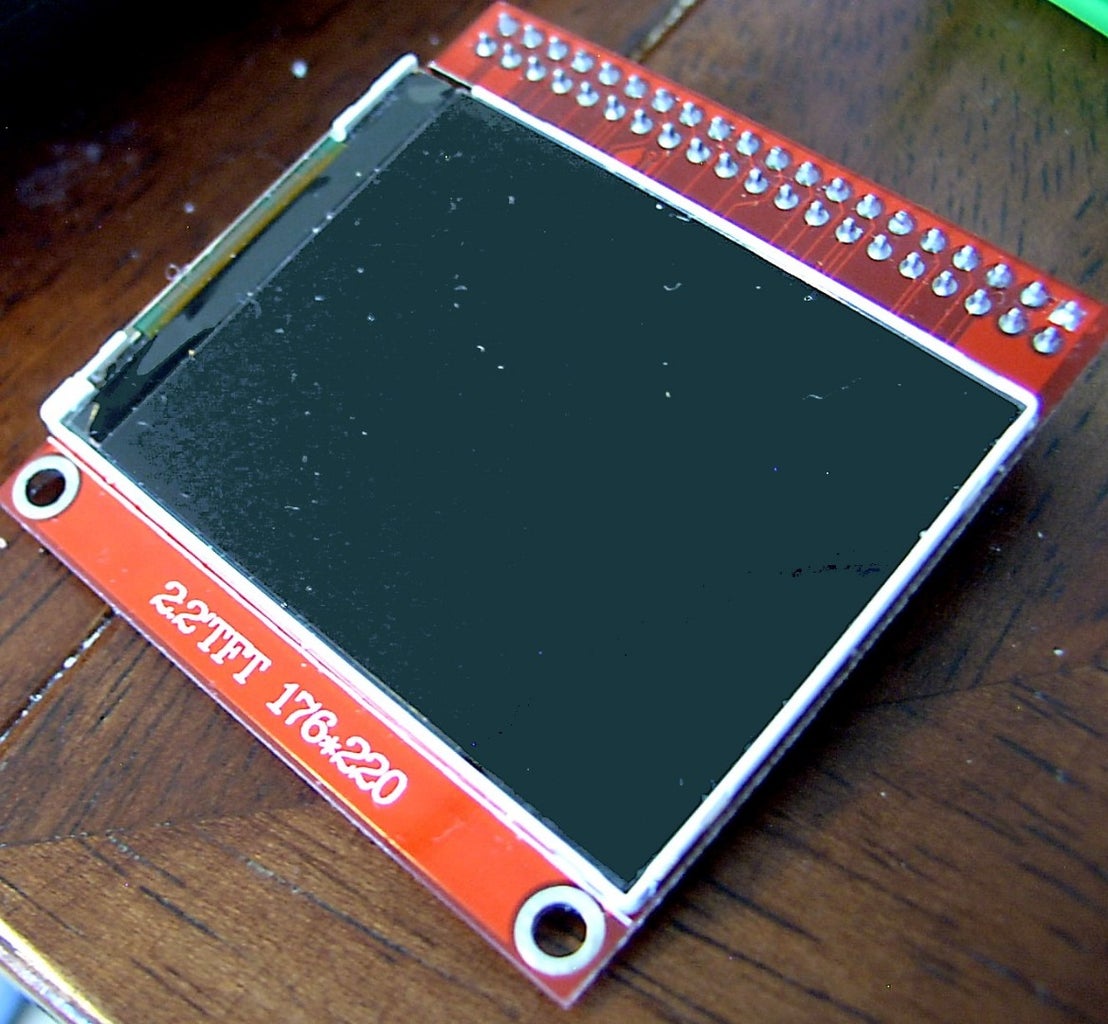 A 2.2" Display With Parallel Interface