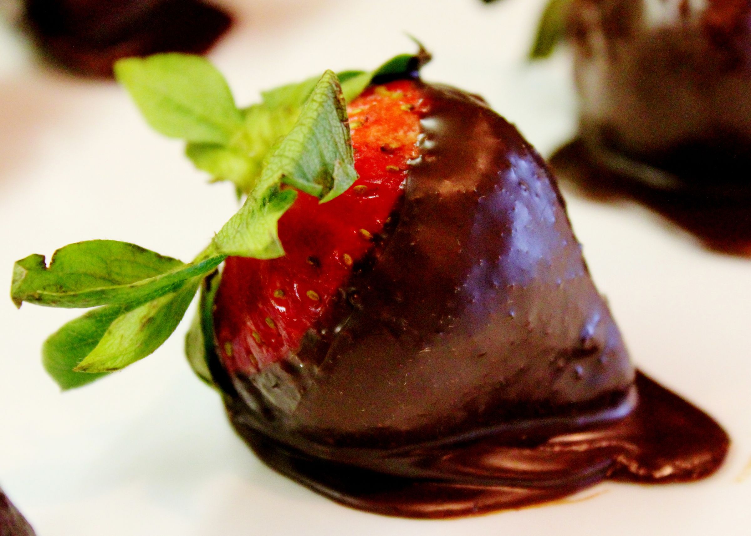 Gluten Free Chocolate Dipped Strawberries