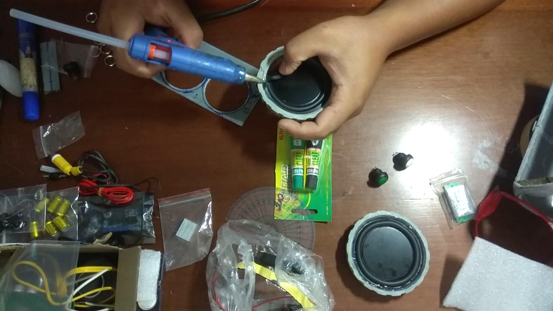 DIY Boombox Speaker to Pipe Pvc 5 Steps Instructables