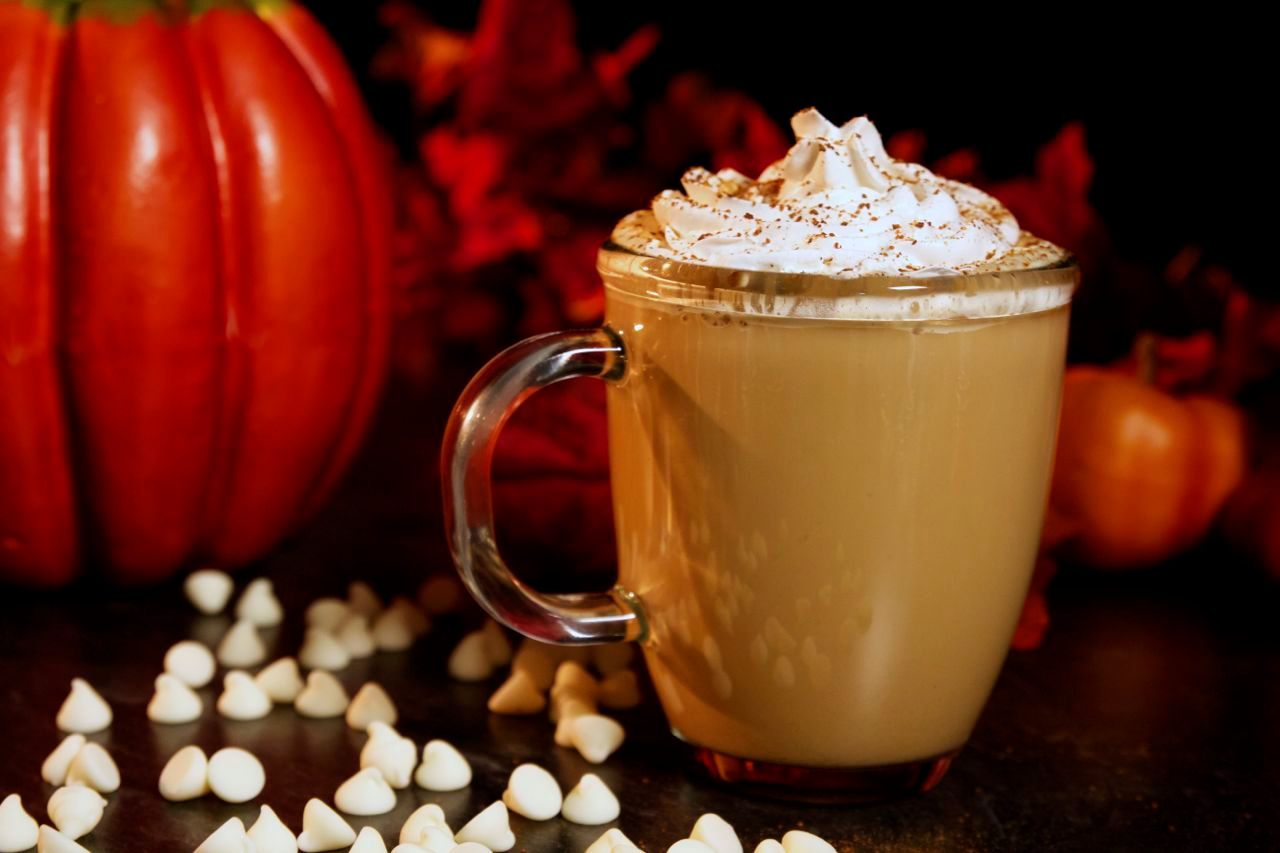 How to Make a White Chocolate Pumpkin Spice Latte