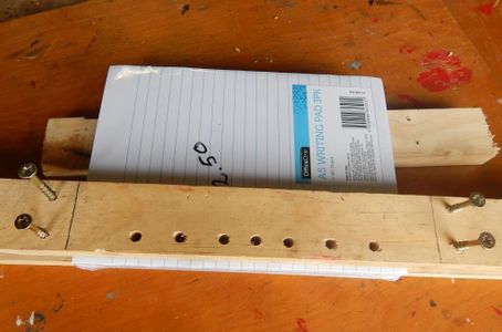 Clamp the Pages Ready for Drilling