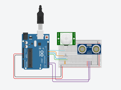 Wiring the Components on Breadboard