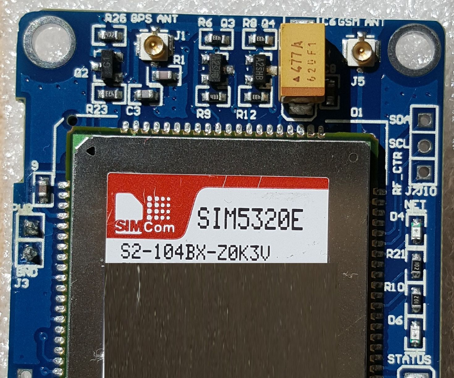SIM5320E Shield- GPS Antenna Fix