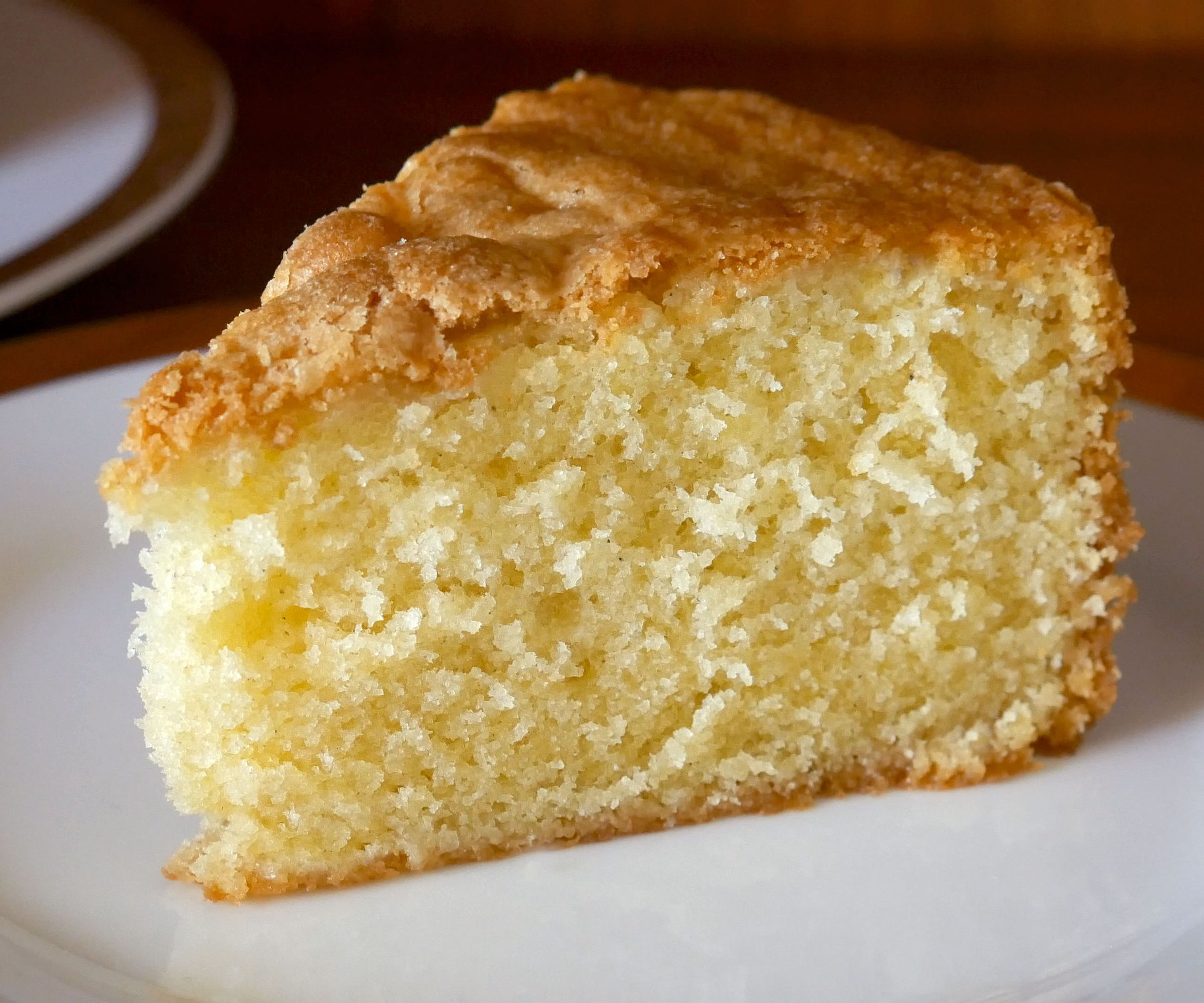 SIMPLE VANILLA SPONGE (POUND) CAKE