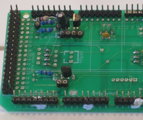 Make an Arduino Mega shield