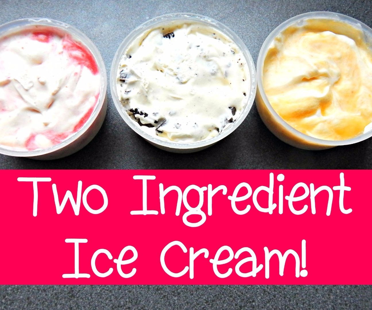 Two Ingredient Ice Cream, No Ice Cream Machine! ¦ the Corner of Craft