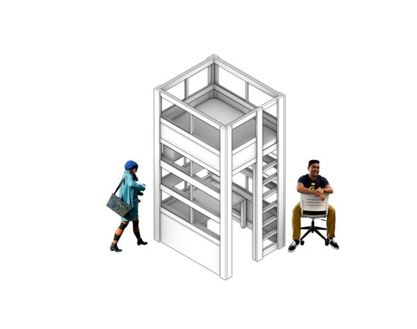 The Studious Student Studio Desk Loft (SSD/L)