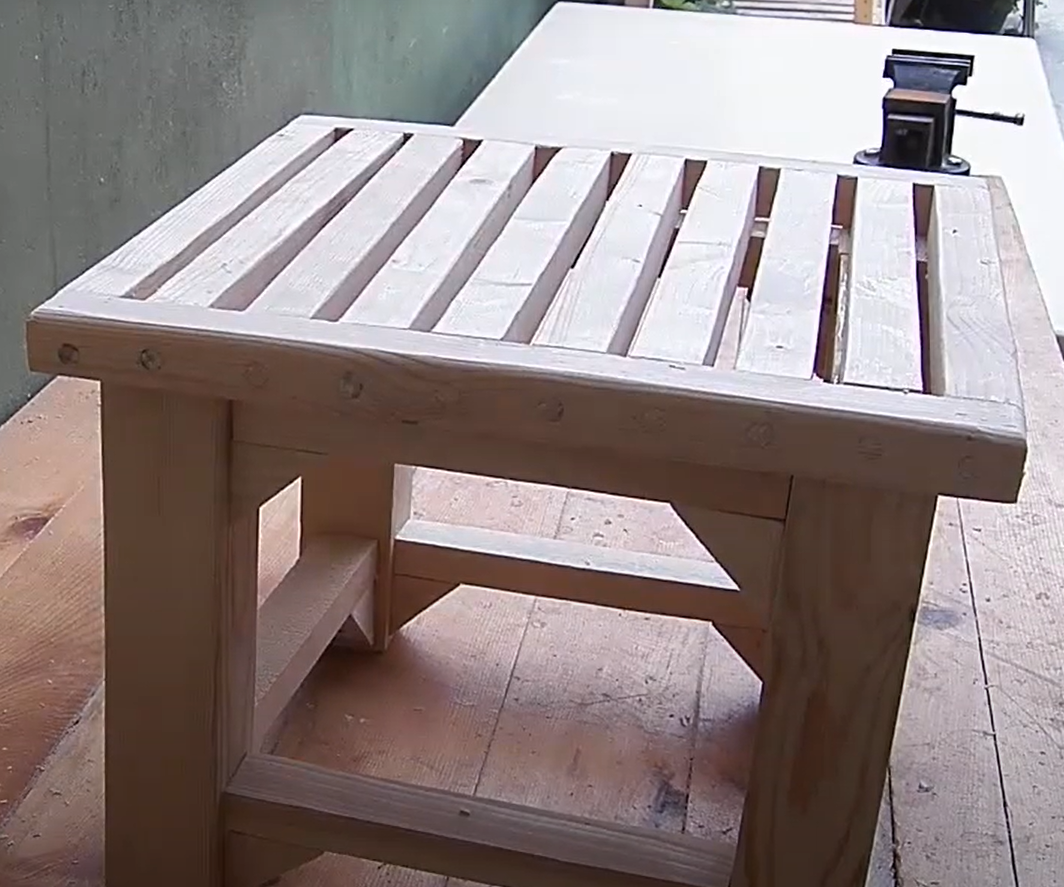 Building the Bathroom Bench for Elders