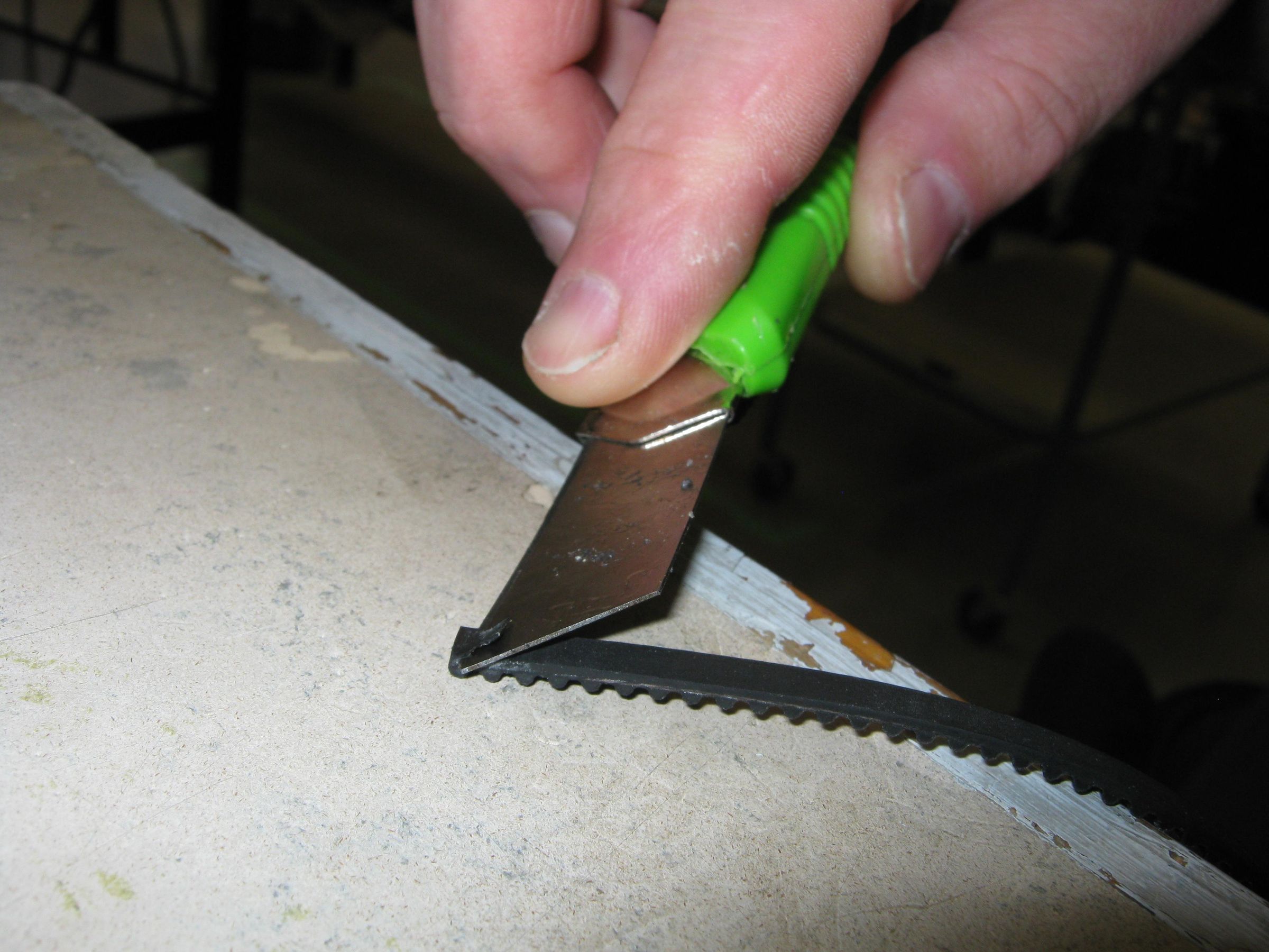 Making Timing Belts & Robot Tank Treads Using Scarf Joints Splicing