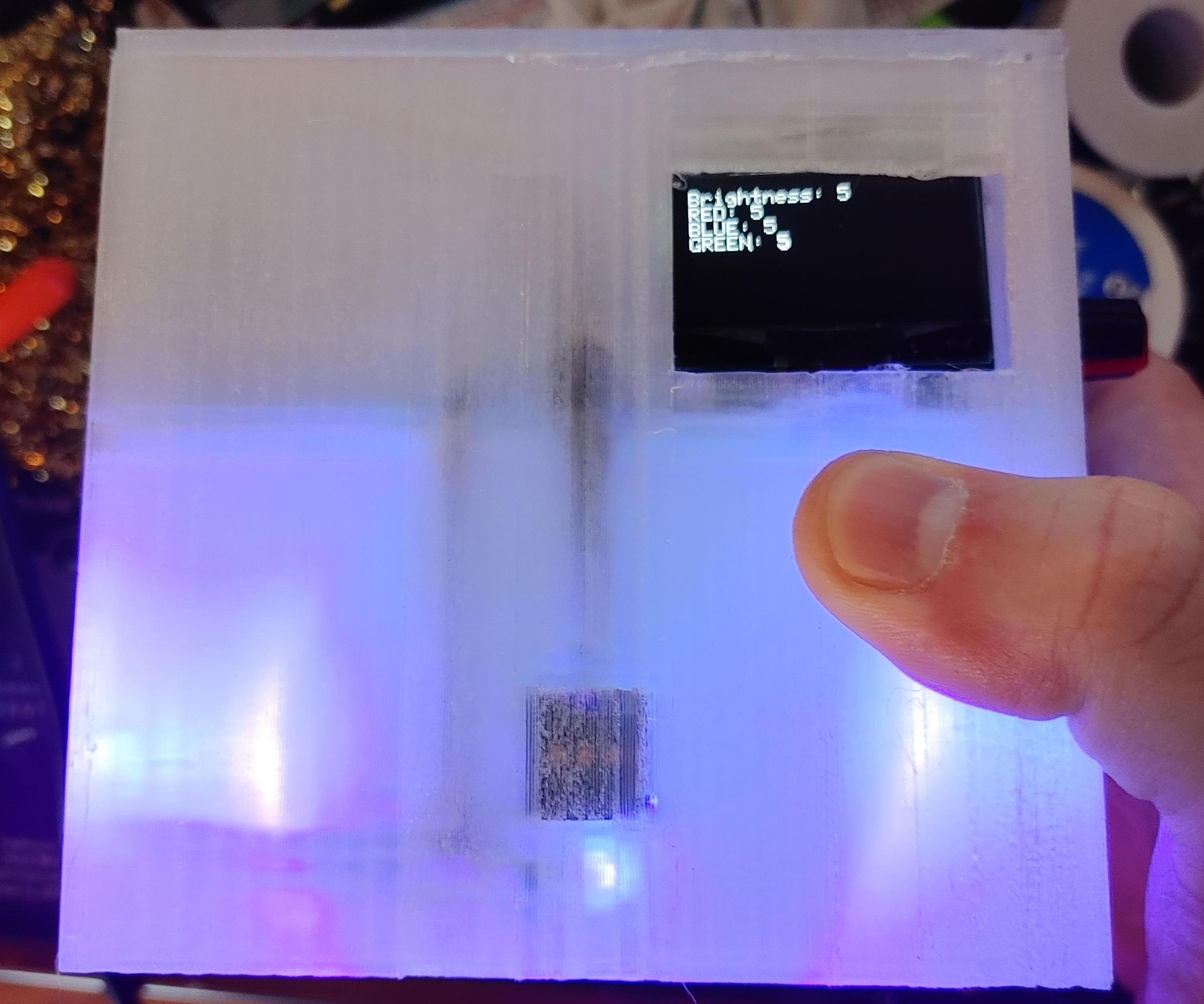 Color Adjustable Lightbox With UV