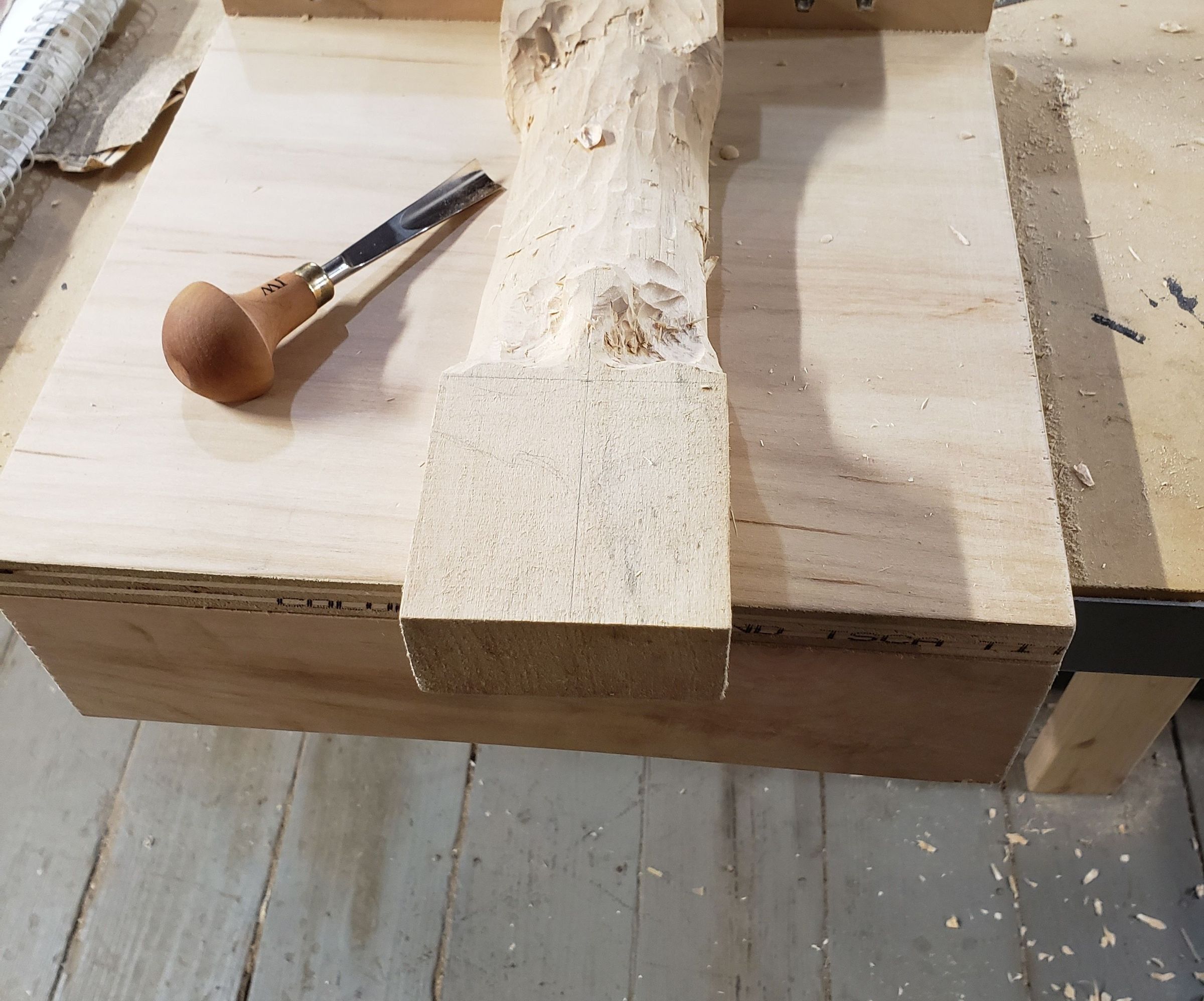 Simple Carving Holder
