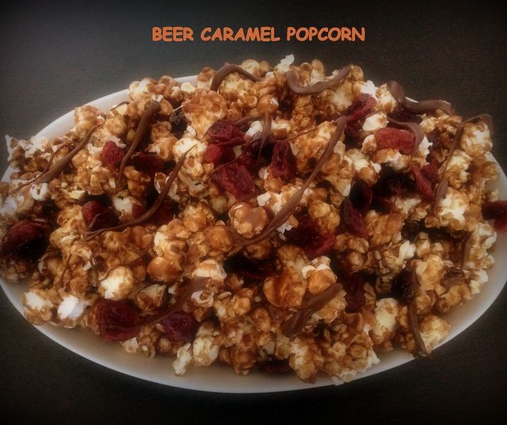 Beer Caramel PopCorn