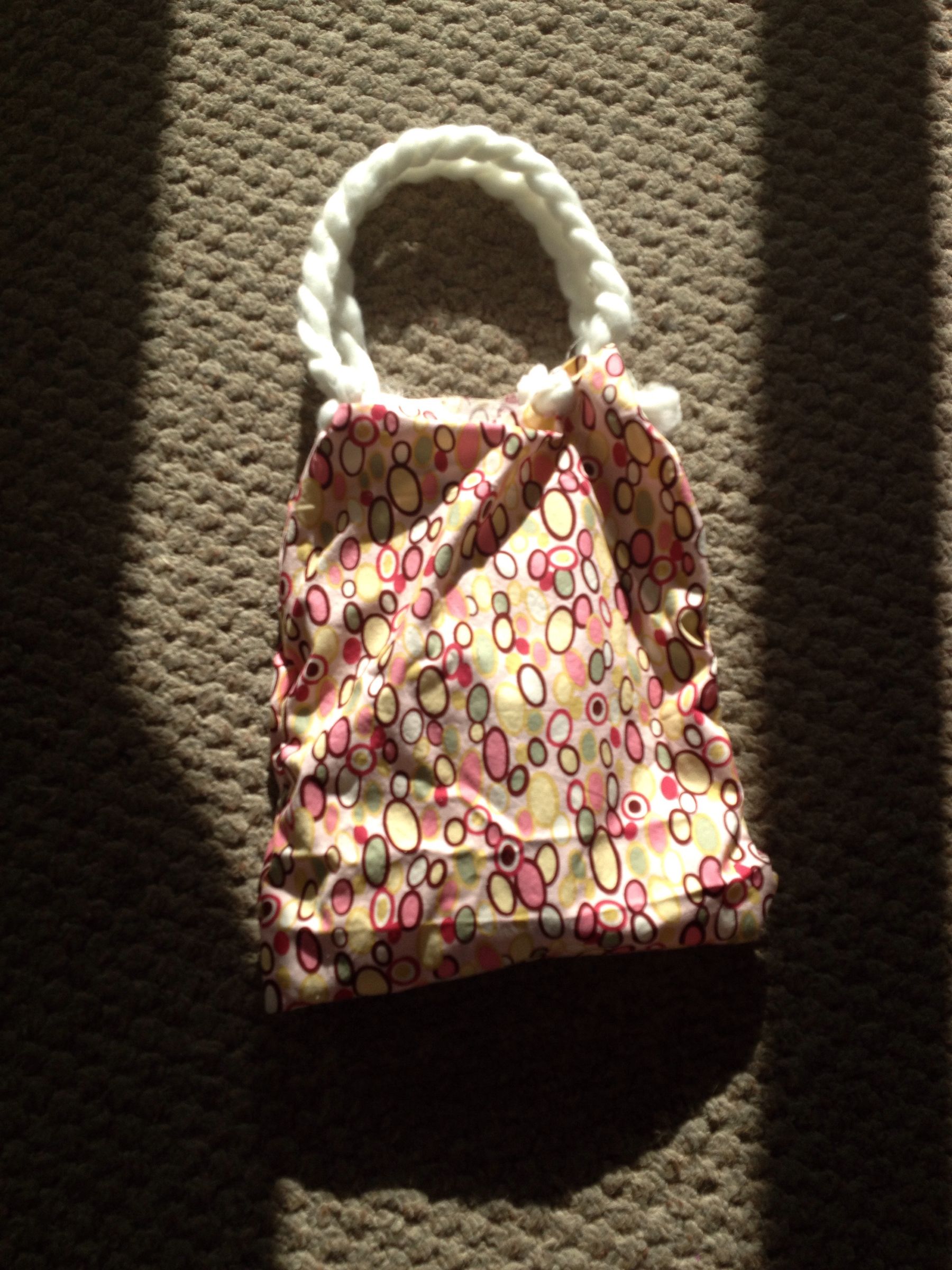 Handy No Sew Knitting and Crochet Project Bag
