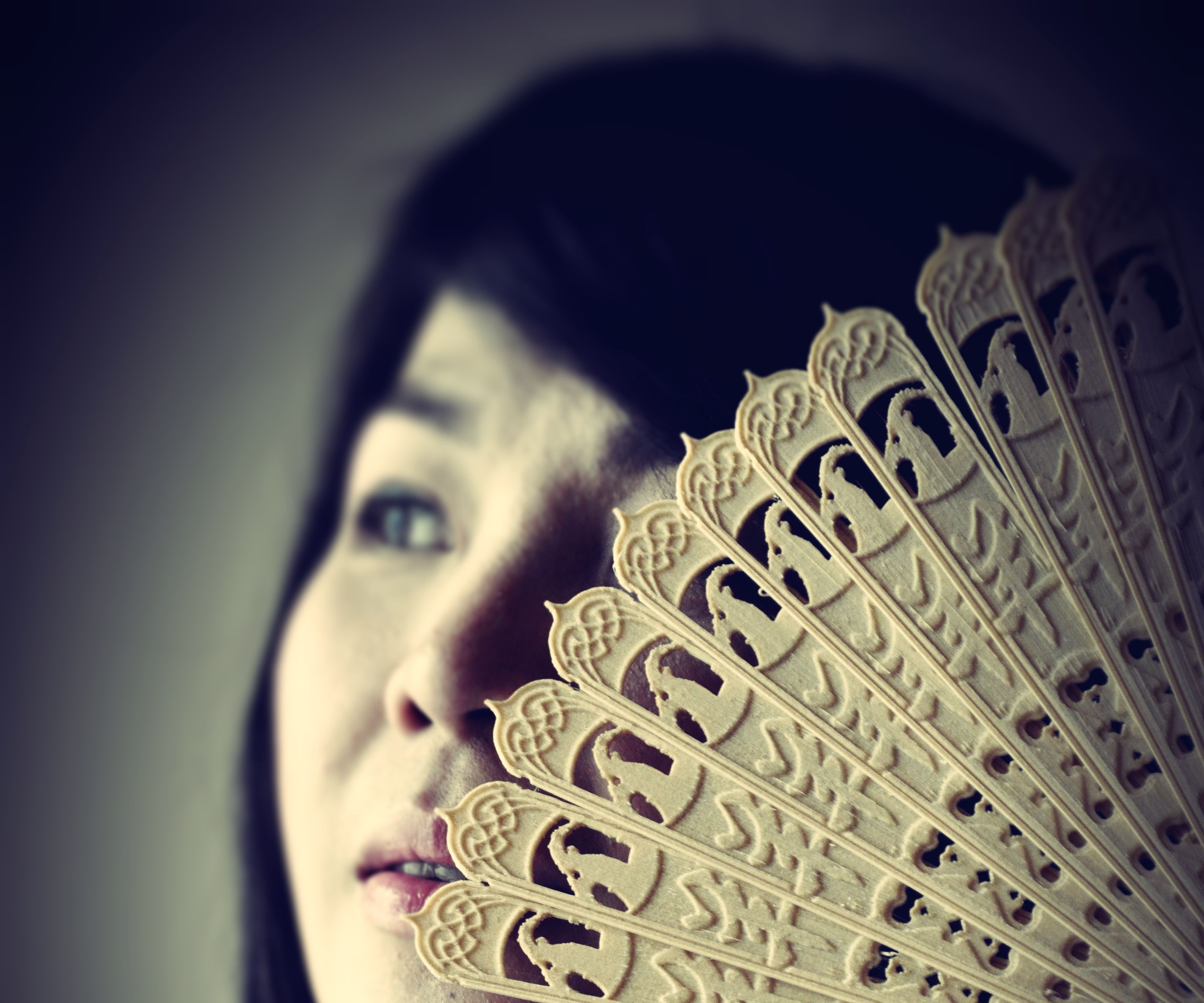 3D Printed Chinese Oriental Folding Fan