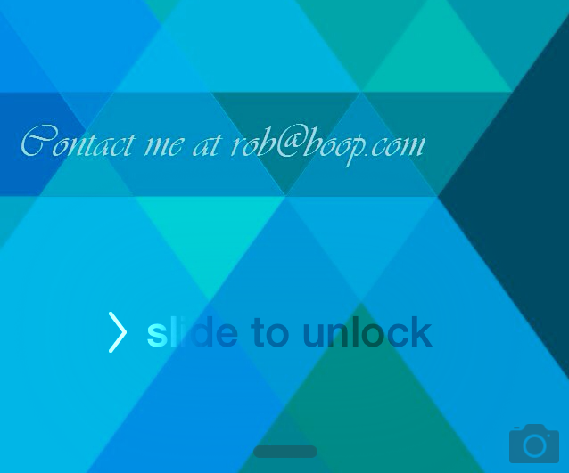 Put Contact Info on Your iPhone Lock Screen 
