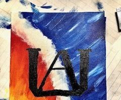 Todoroki Inspired Painting - My Hero Academia