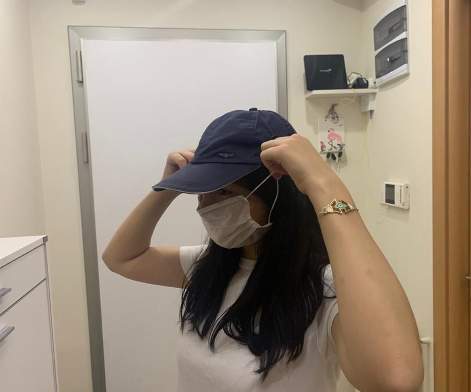 FACE MASK WITH CAP FOR SUMMER