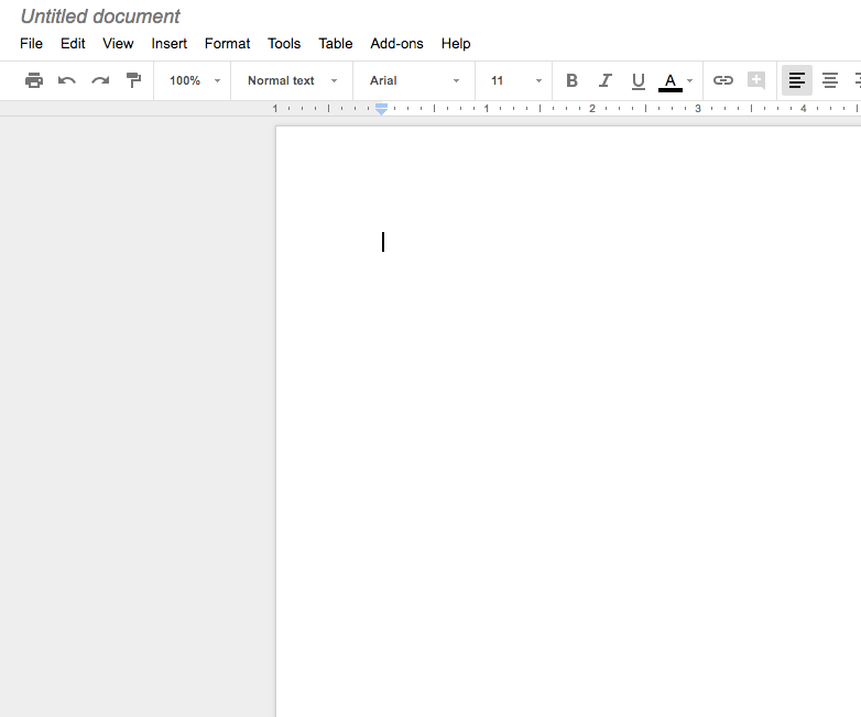 Using Google Docs