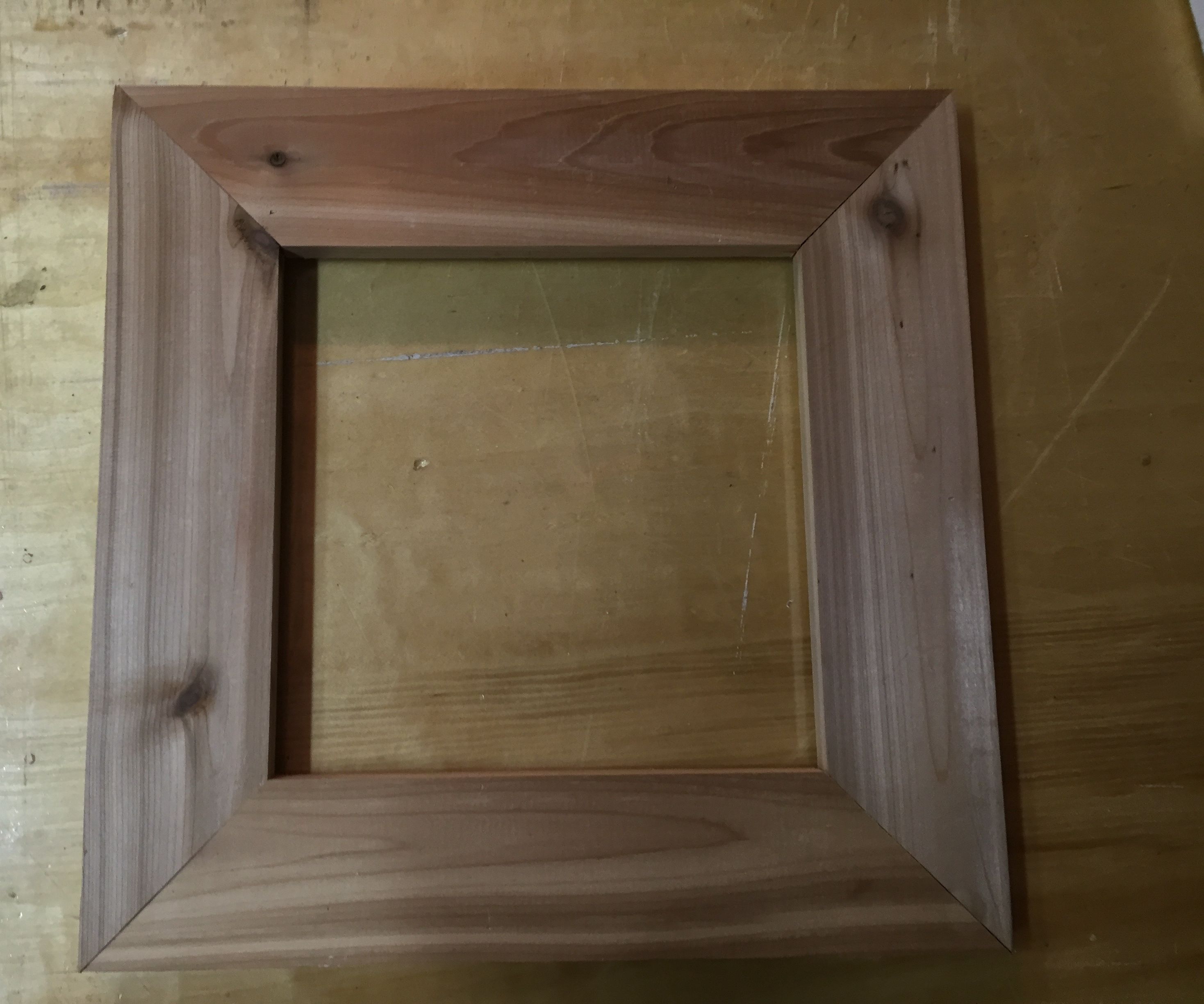 Cedar Wood Picture Frame