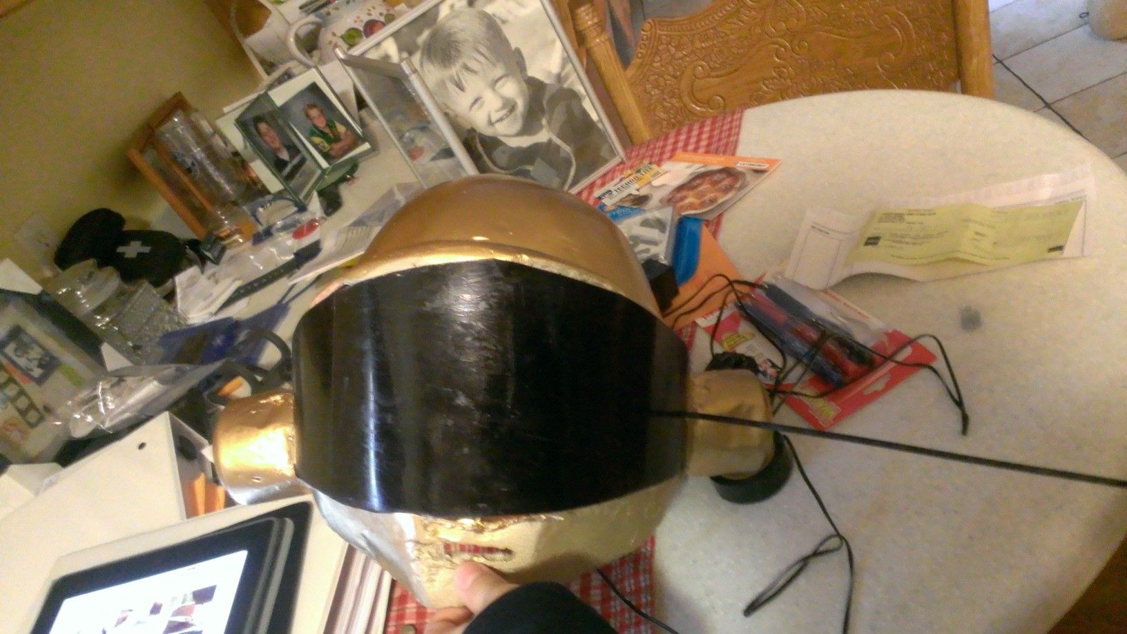 How To Make A Daft Punk Thomas Helmet