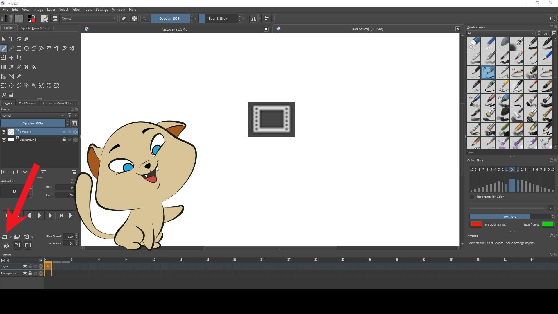 How to Animate in Krita 8 Steps Instructables
