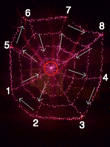 DIY GIANT Spider Web : 10 Steps (with Pictures) - Instructables