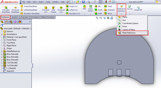 Assembling the Track  Optional: Solidworks Mate Reference Tips/simple Tutorial