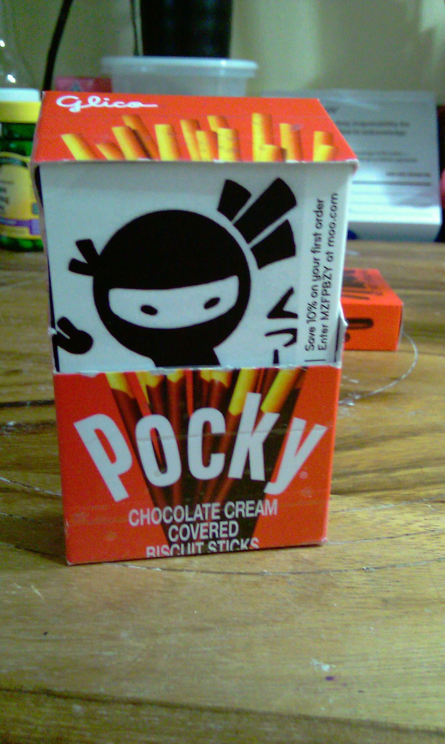 Business Card Holder Out of a Pocky Box