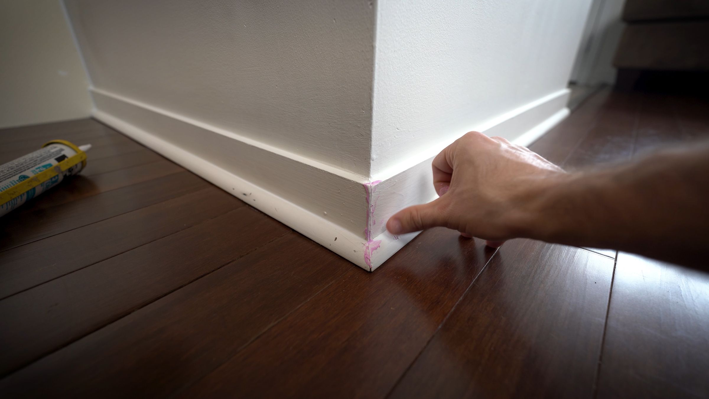 Cheap Fix for Small Cracks in Your Baseboard and Trim 9 Steps