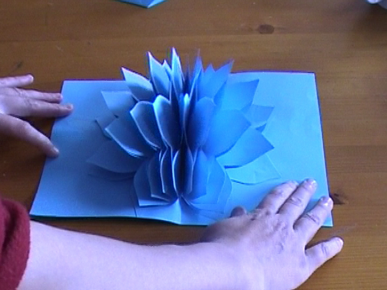 Amazing Flower Pop Up Card.