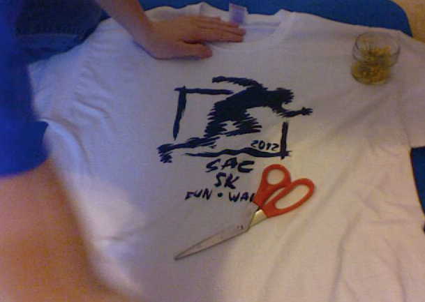 How to Resize a Ginormous Shirt
