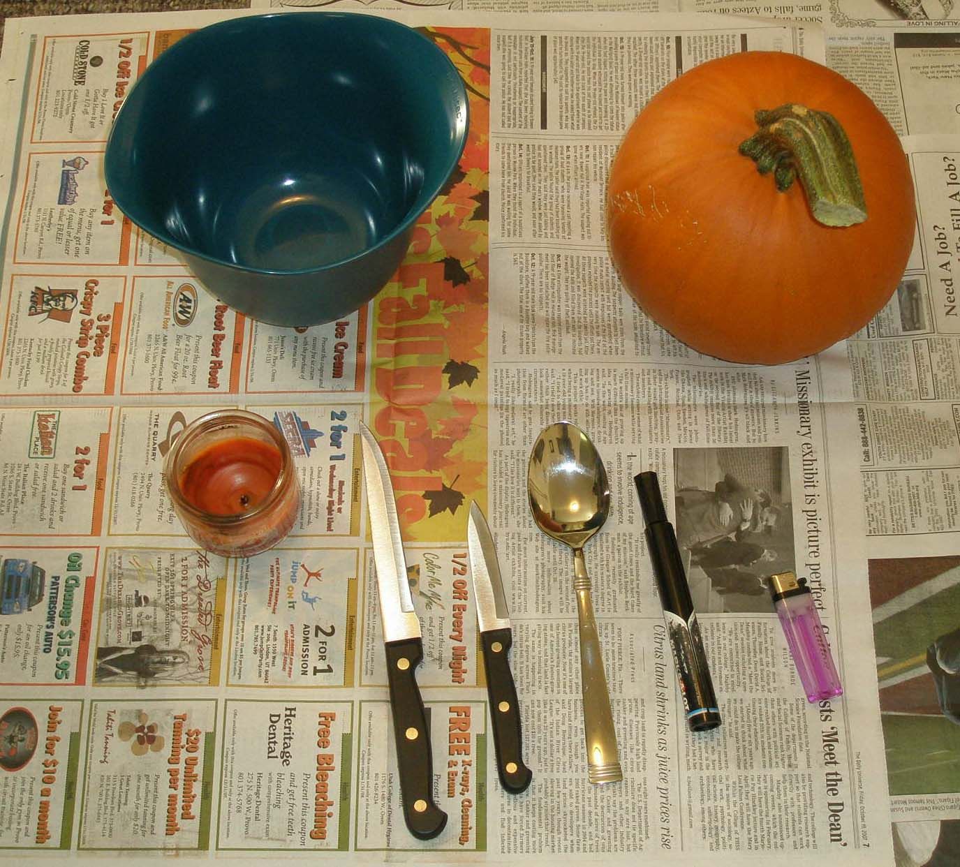 How to Carve a Jack-o-lantern