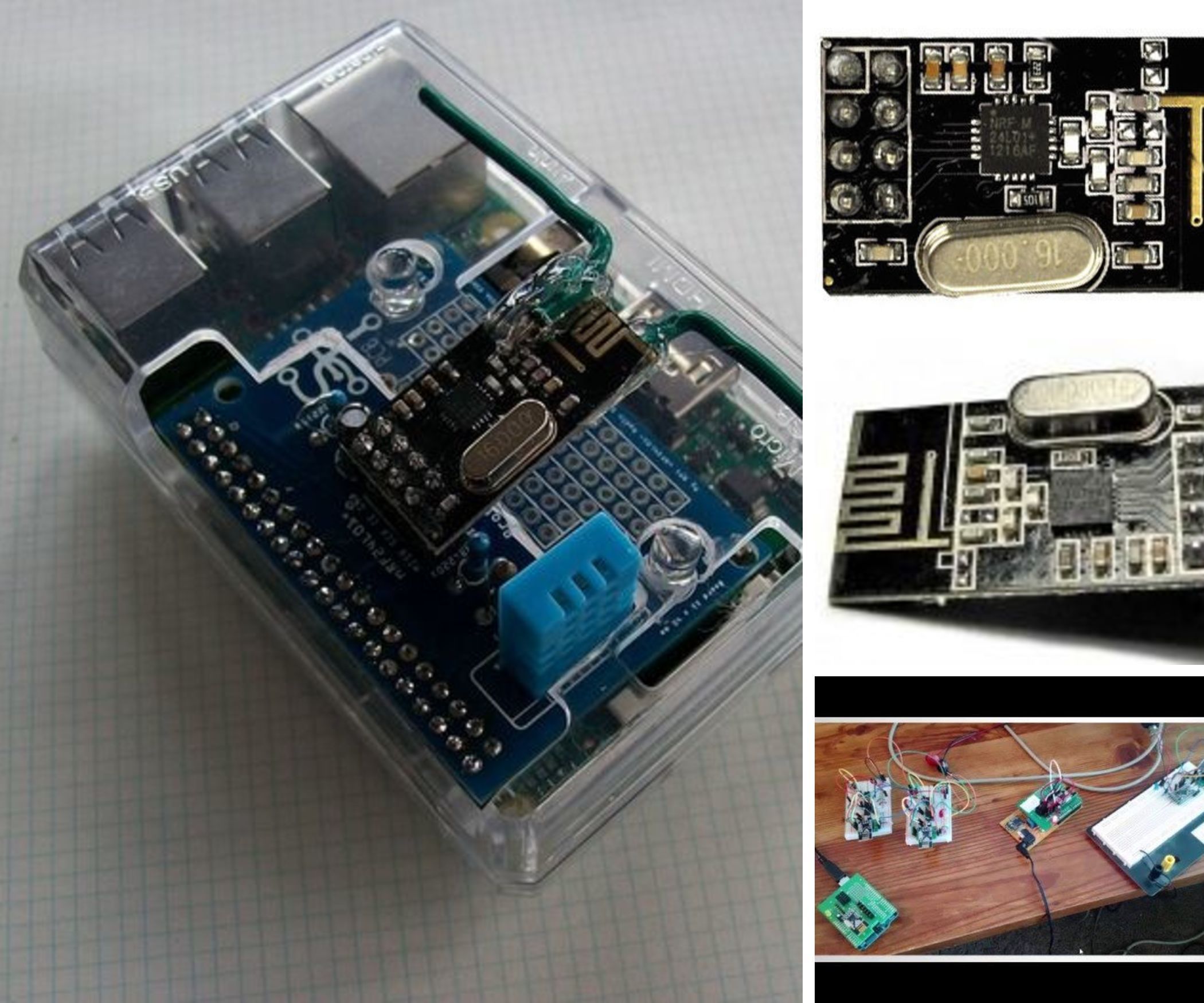 NRF24L01+ Remote Sensor Data Collection