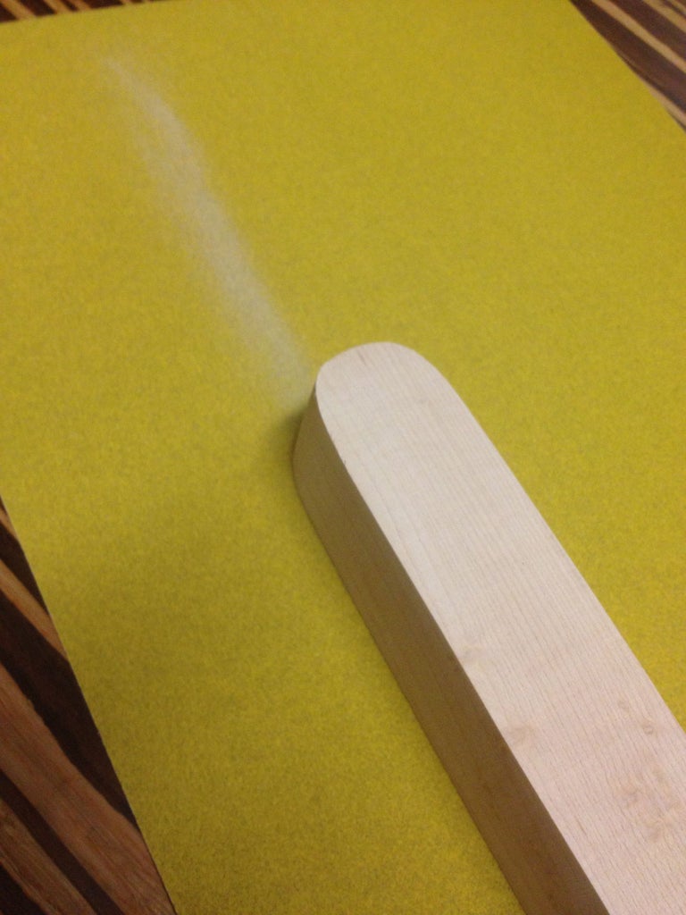 Sanding and Finishing