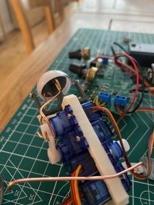 Assembling the Animatronic Eye