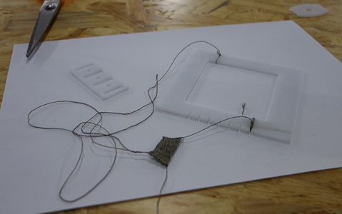 Remove Your Fabric and Knot the Ends