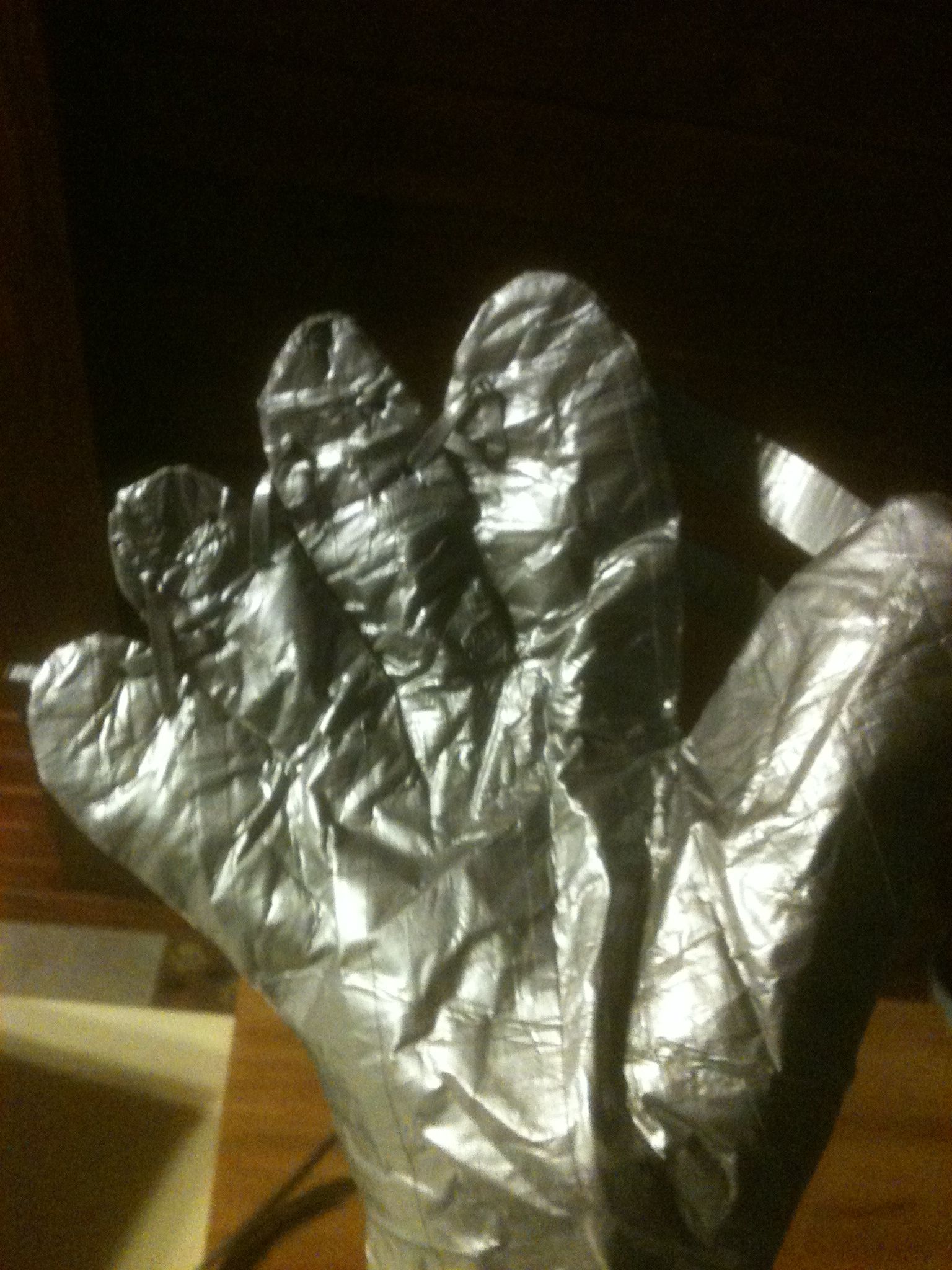 Duct Tape Baseball Glove 6 Steps Instructables