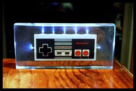 NES Controller Night Light in Resin : 9 Steps (with Pictures ...