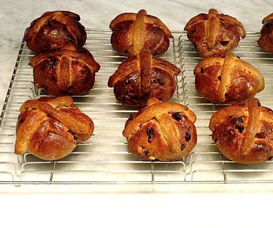 Healthy Hot Cross Buns