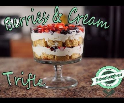 Mother's Day Berries & Cream Trifle