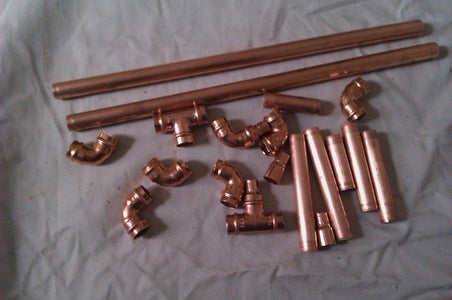 Pepare 15mm Pipe