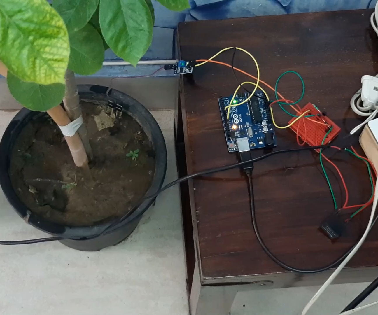 Automatic Watering System for Plants Using Arduino