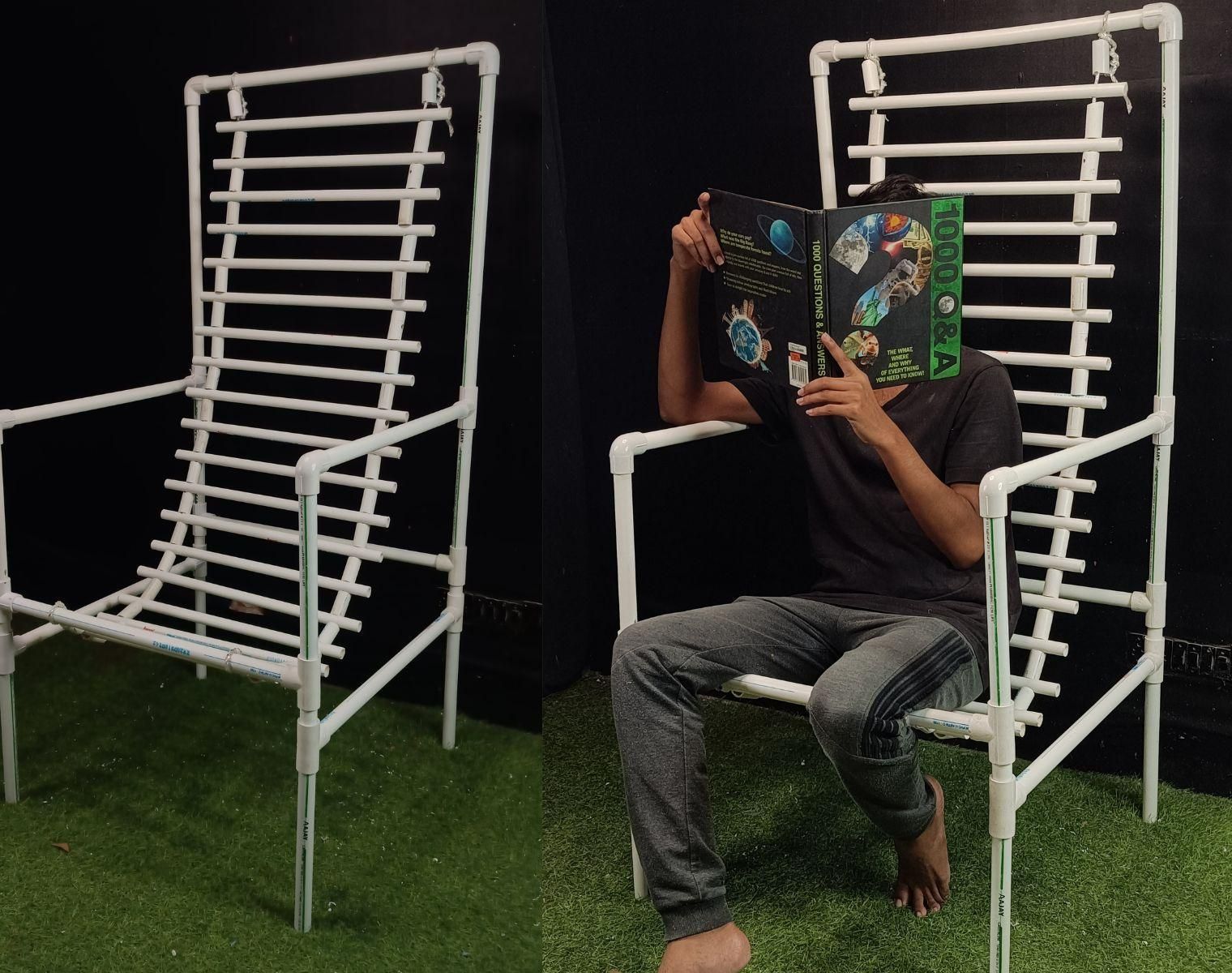 DIY PVC Recliner: Perfect Garden Comfort