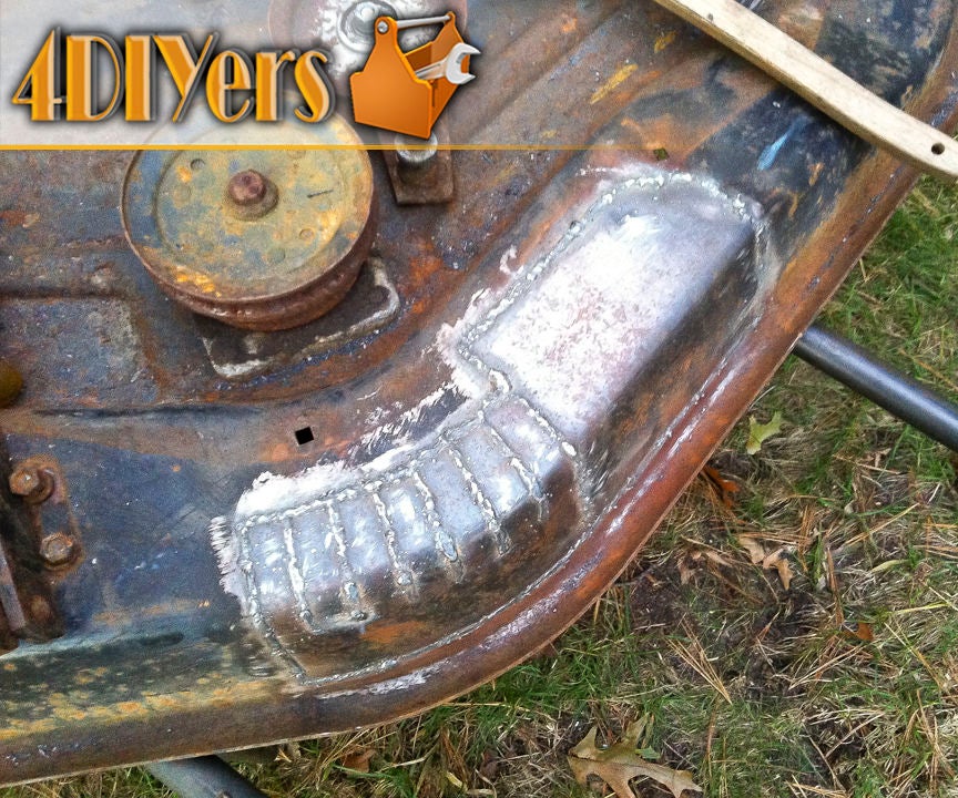 How to Patch a Rusted Lawn Mower Deck 6 Steps (with Pictures
