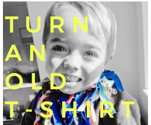 Make a Cool Scarf From Up Cycled Cut T-shirts
