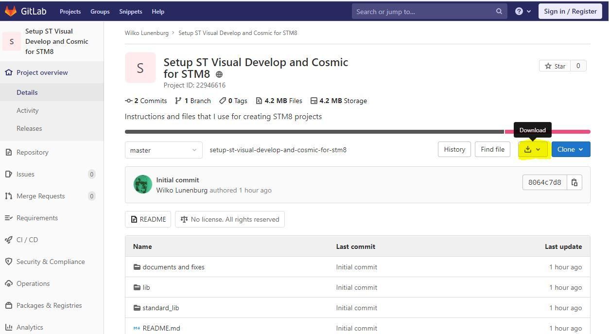 Setup ST Visual Develop With the Cosmic STM8 Compiler : 11 Steps ...
